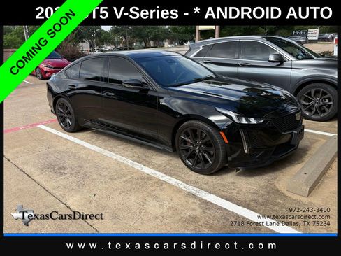 Used 2022 Cadillac CT5 V w/ Cold Weather Package RWD image 3