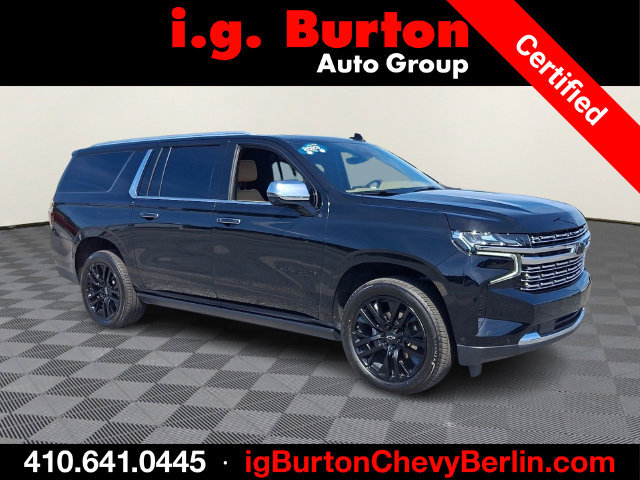 Certified 2023 Chevrolet Suburban Premier w/ Advanced Technology Package AWD/4WD image 1