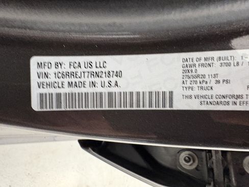 Used 2024 RAM 1500 Laramie RWD image 38