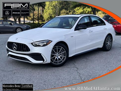 Certified 2025 Mercedes-Benz C 43 AMG 4MATIC Sedan image 1