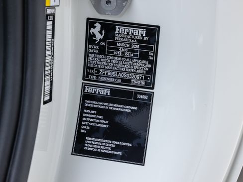 Certified 2025 Ferrari 296 GTB image 44