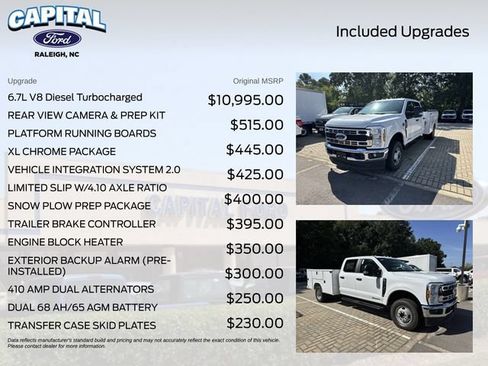 New 2026 Ford F350 XL w/ XL Chrome Package AWD/4WD image 3