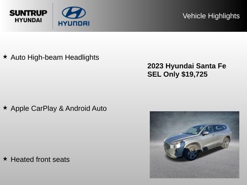 Used 2023 Hyundai Santa Fe SEL image 16