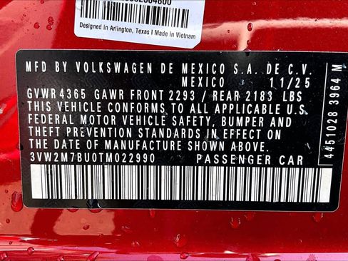 New 2026 Volkswagen Jetta GLI Autobahn image 18