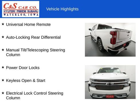 Used 2021 Chevrolet Silverado 1500 High Country w/ LPO, Dark Essentials Package AWD/4WD image 32