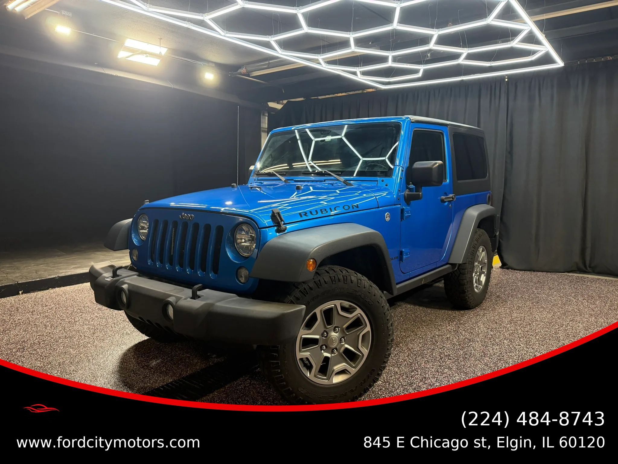 Used 2016 Jeep Wrangler Rubicon w/ Dual Top Group AWD/4WD image 1