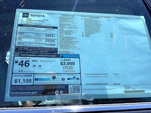 New 2026 Toyota Camry XLE AWD/4WD image 21