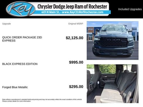 New 2026 RAM 1500 Express AWD/4WD image 3