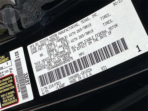 Certified 2025 Toyota Sequoia SR5 image 30