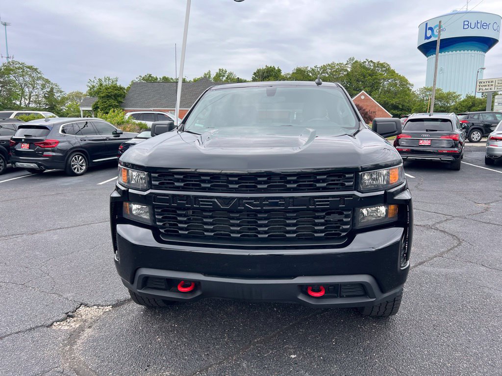 Used 2021 Chevrolet Silverado 1500 Custom Trail Boss w/ LPO, Dark Essentials Package AWD/4WD image 3