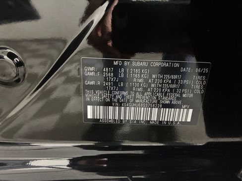 Used 2025 Subaru Crosstrek 2.5i Wilderness w/ Crosstrek Mirror Package image 53