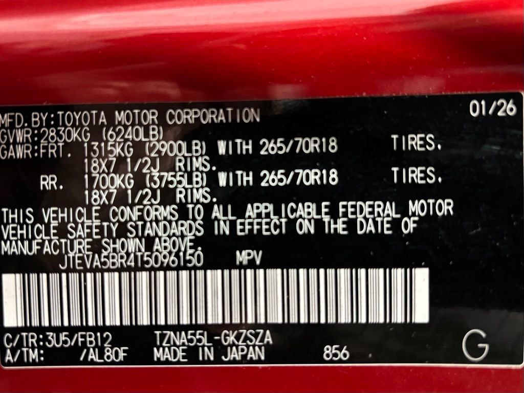 Used 2026 Toyota 4Runner TRD Off-Road AWD/4WD image 11