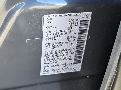 New 2026 INFINITI QX60 Autograph w/ Dark Cargo Package AWD/4WD image 23