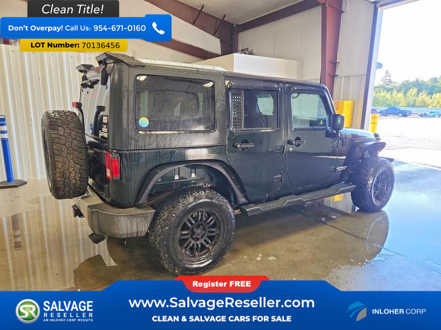 Used 2012 Jeep Wrangler Unlimited Sahara w/ Dual Top Group AWD/4WD image 4