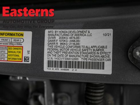 Used 2021 Honda Accord Sport image 32