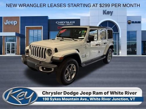 Used 2021 Jeep Wrangler Unlimited Sahara AWD/4WD image 1