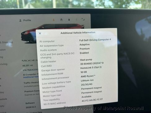 Used 2024 Tesla Model X AWD/4WD image 14