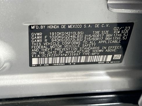 Used 2023 Honda HR-V EX-L image 31