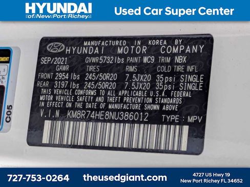 Used 2022 Hyundai Palisade Calligraphy FWD image 48