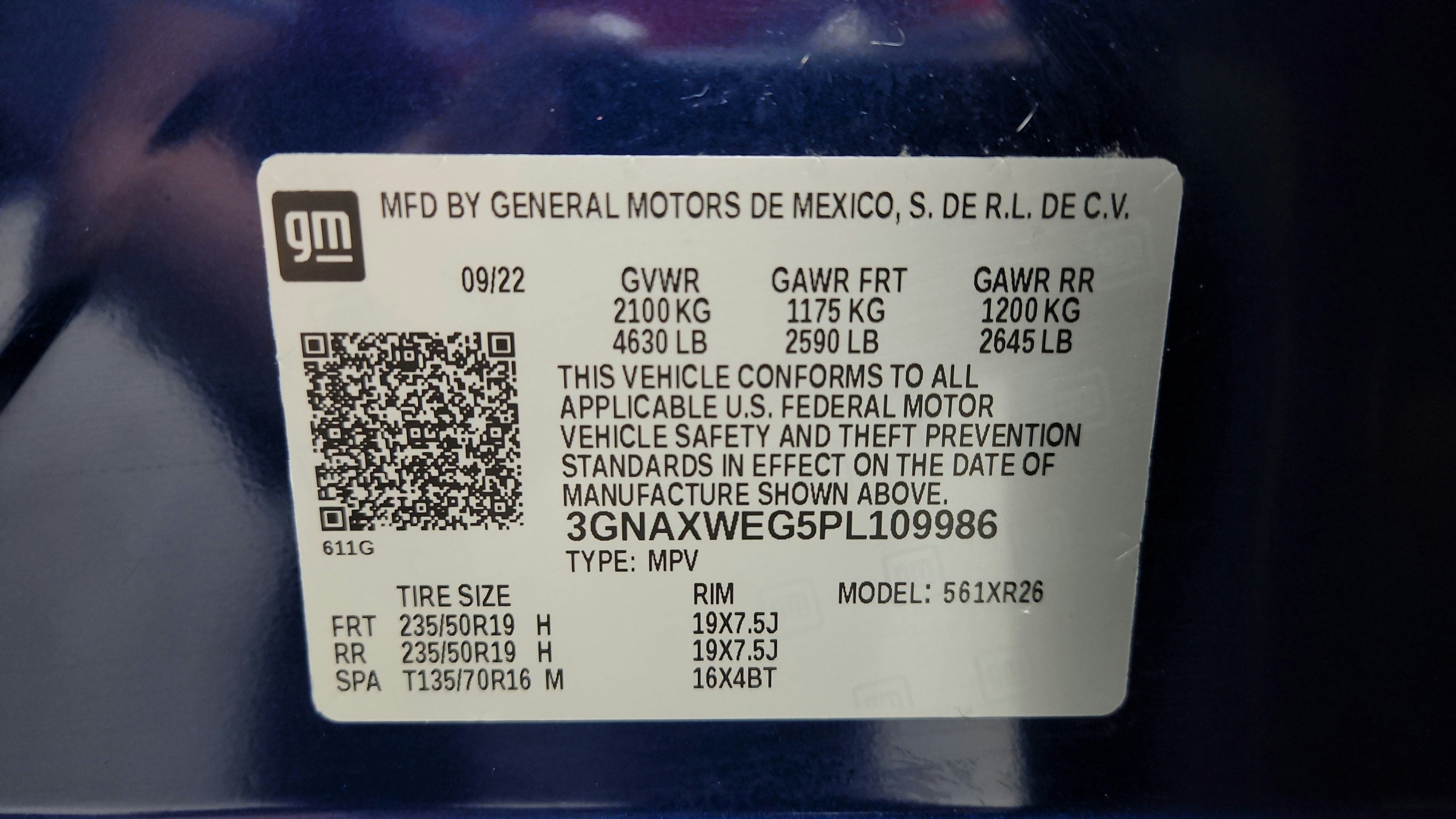 Used 2023 Chevrolet Equinox RS w/ RS Leather Package AWD/4WD image 20