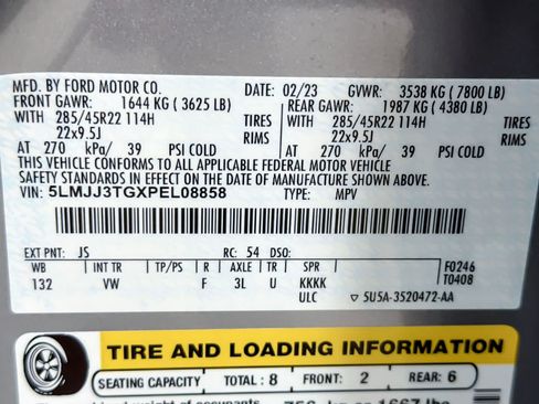 Used 2023 Lincoln Navigator L Black Label AWD/4WD image 30