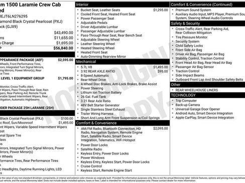 Used 2020 RAM 1500 Laramie w/ Sport Appearance Package image 11