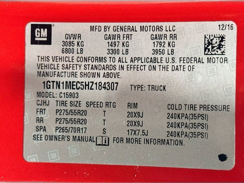 Used 2017 GMC Sierra 1500 SLE w/ Enhanced Driver Alert Package RWD image 22