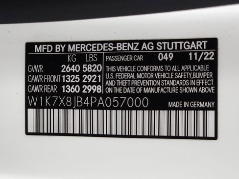 Certified 2023 Mercedes-Benz AMG GT 63 image 38