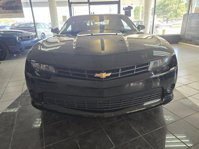 Used 2014 Chevrolet Camaro LS w/ Orange Rally Stripe Package RWD image 2