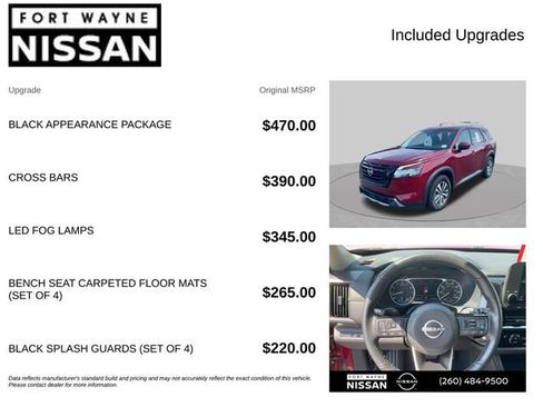 Used 2023 Nissan Pathfinder SL w/ Black Appearance Package AWD/4WD image 4