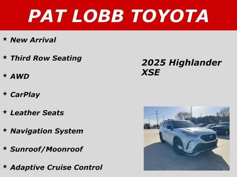 Used 2025 Toyota Highlander XSE image 27