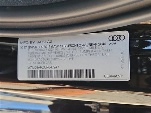 Used 2018 Audi A6 2.0T Premium Plus w/ Premium Plus Package FWD image 26