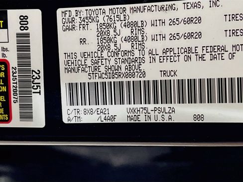 Used 2024 Toyota Tundra Limited w/ TRD Off-Road Package AWD/4WD image 26