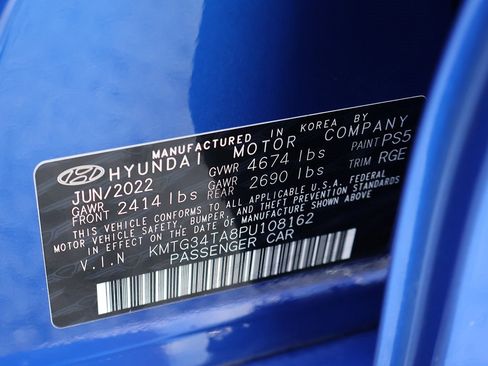 Used 2023 Genesis G70 2.0T w/ Sport Prestige Package image 58