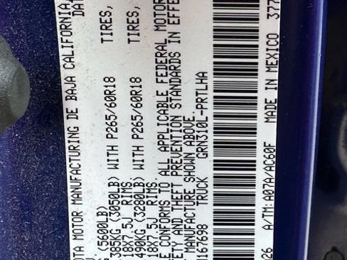 Certified 2023 Toyota Tacoma Limited w/ Black Out Package (TMS) AWD/4WD image 19