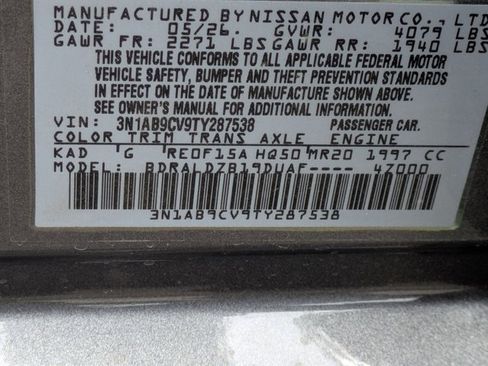 New 2026 Nissan Sentra SV FWD image 16