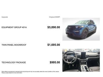 Used 2023 Ford Explorer ST w/ Equipment Group 401A