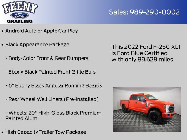 Used 2022 Ford F250 XLT w/ Black Appearance Package AWD/4WD image 9