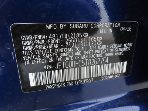 New 2026 Subaru Impreza RS AWD/4WD image 26
