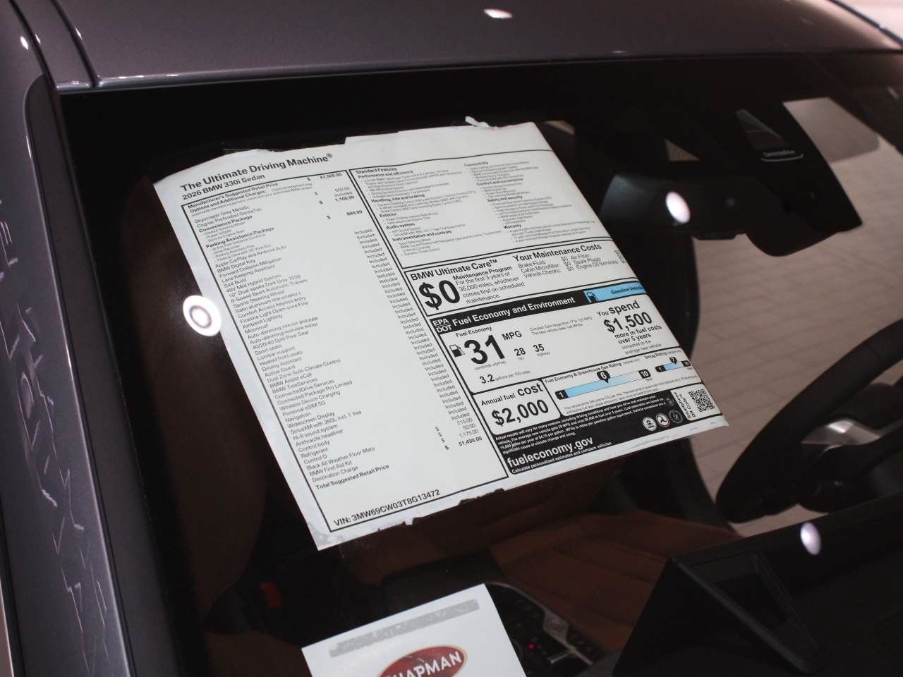 Used 2026 BMW 330i Sedan RWD image 24