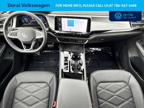 Certified 2024 Volkswagen Atlas Cross Sport SE w/ Black Wheel Package FWD image 24
