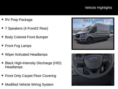 New 2026 Ford Transit 250 148 High Roof AWD w/ RV Prep Package image 14