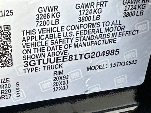 New 2026 GMC Sierra 1500 AT4 w/ AT4 Premium Package image 33