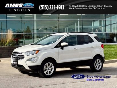 Certified 2021 Ford EcoSport SE w/ SE Convenience Package