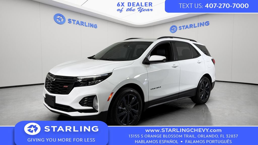 Certified 2024 Chevrolet Equinox RS AWD/4WD image 1