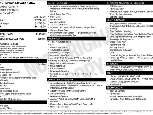 New 2026 GMC Terrain Elevation w/ Black Edition image 41