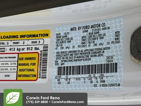 New 2025 Ford Bronco Sport Outer Banks w/ Outer Banks Tech Package+ AWD/4WD image 33
