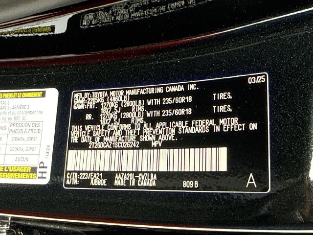 Used 2025 Lexus NX 250 FWD w/ Accessory Package (Z2) image 34