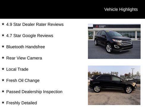 Used 2017 Ford Edge SEL w/ Class II Trailer Tow Package AWD/4WD image 5
