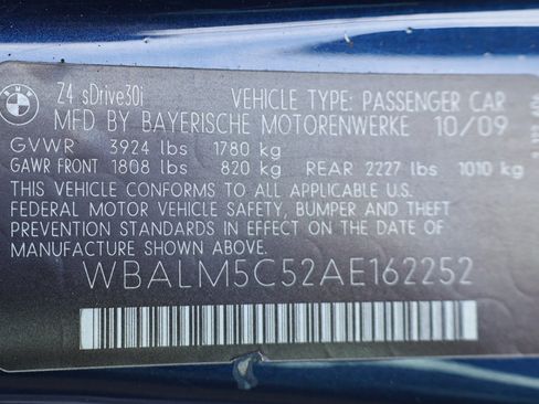 Used 2010 BMW Z4 sDrive30i image 14